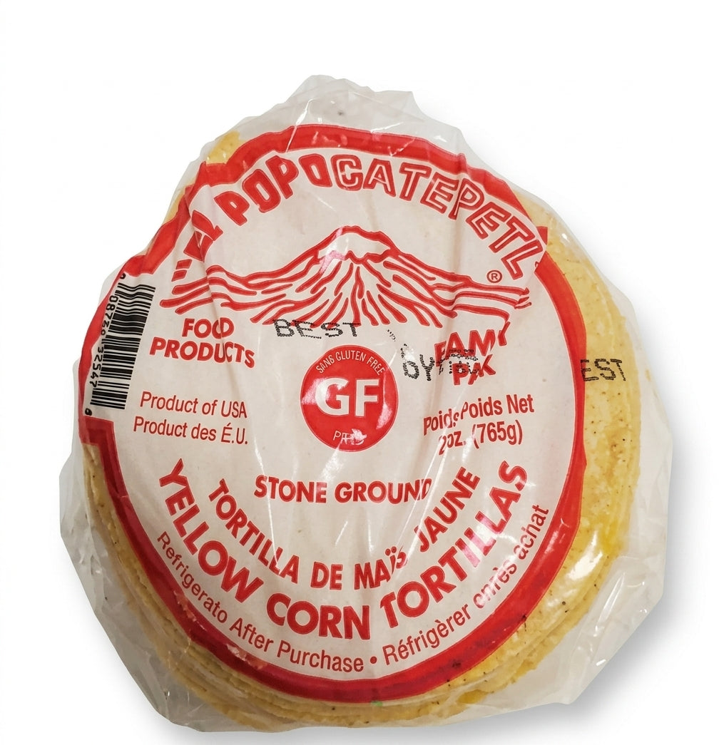 Tortilla Popocateptl Yellow